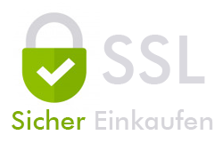Keine Angst vor Datenmissbrauch: Der gesamte Bestellvorgang in unserem Online Shop ist absolut sicher – dank SSL-Verschlüsselung. SSL