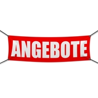 Angebote Werbebanner, Wunschformat (1936)