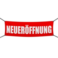 Neueröffnung Werbebanner, Wunschformat (1938)