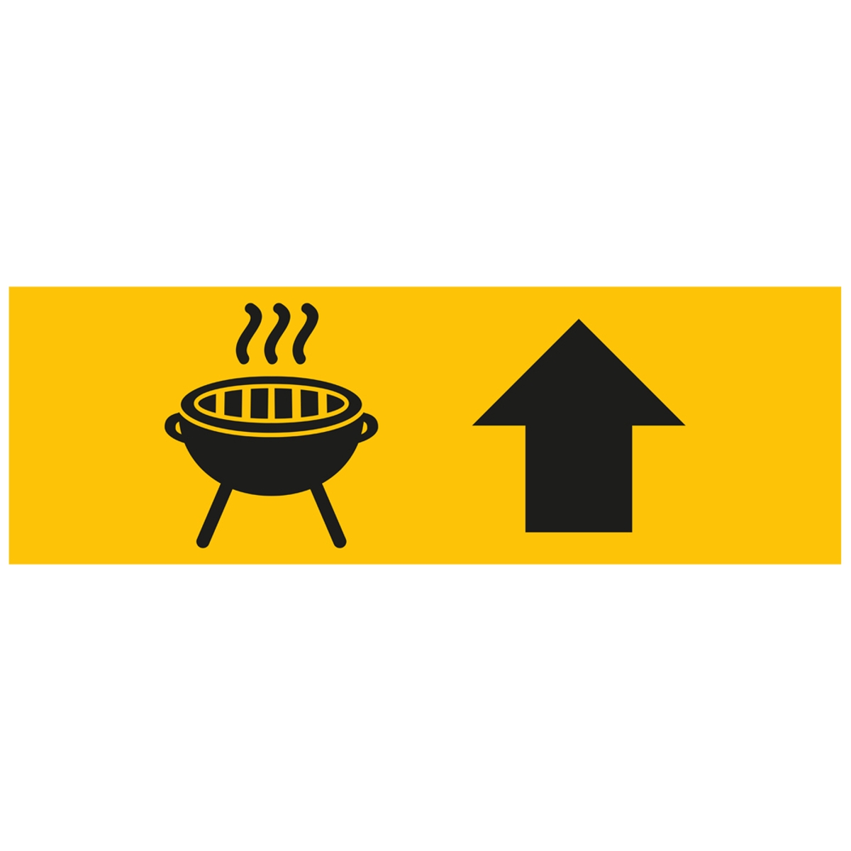 BBQ & Grillplatz Werbebanner, Banner in 6 Größen (1444)