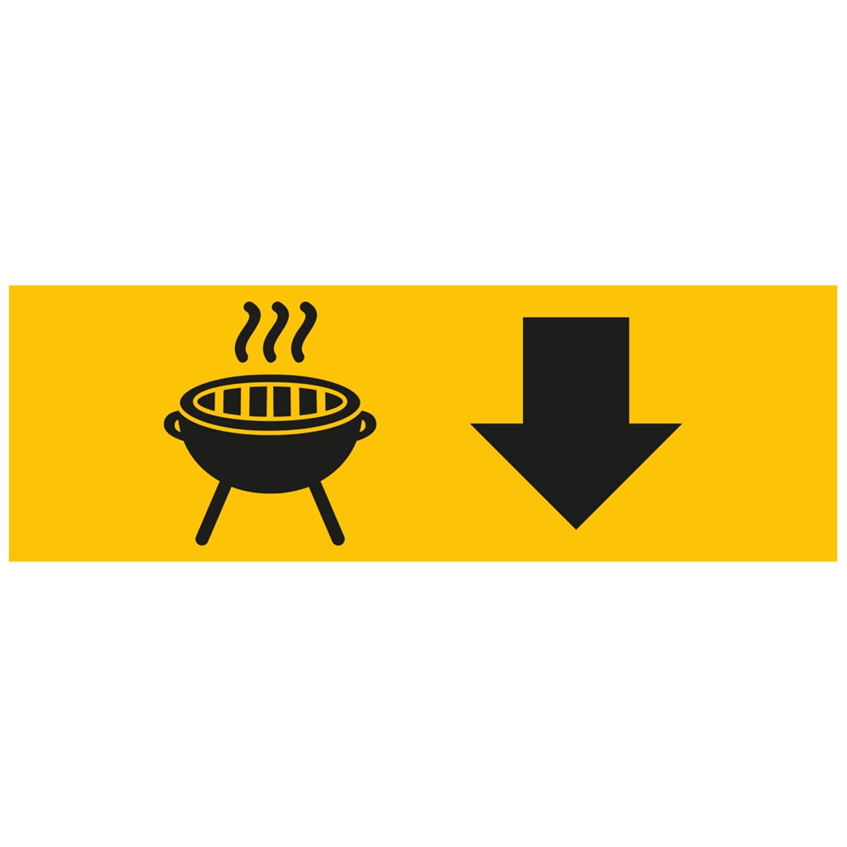 BBQ & Grillplatz Werbebanner, Banner in 6 Größen (1444)
