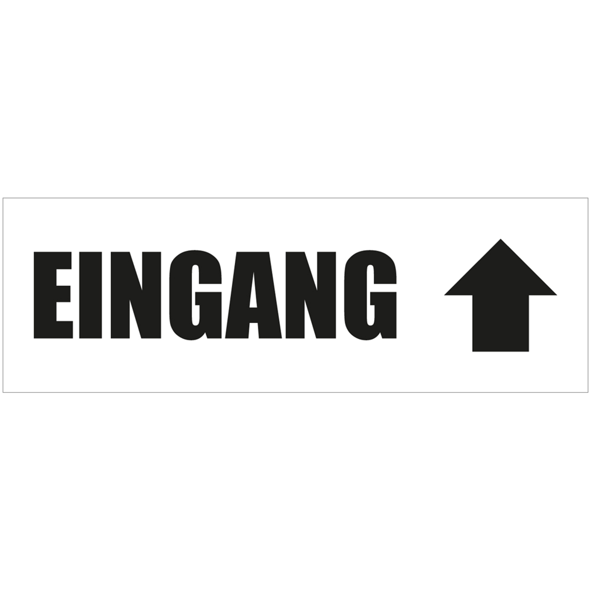 Eingang Werbebanner, Banner in 6 Größen (1440)