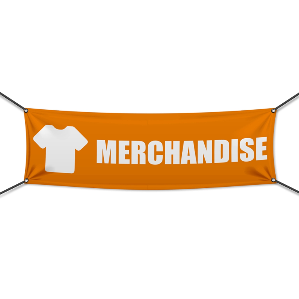 Merchandise Werbebanner, Banner in 6 Größen (1643)
