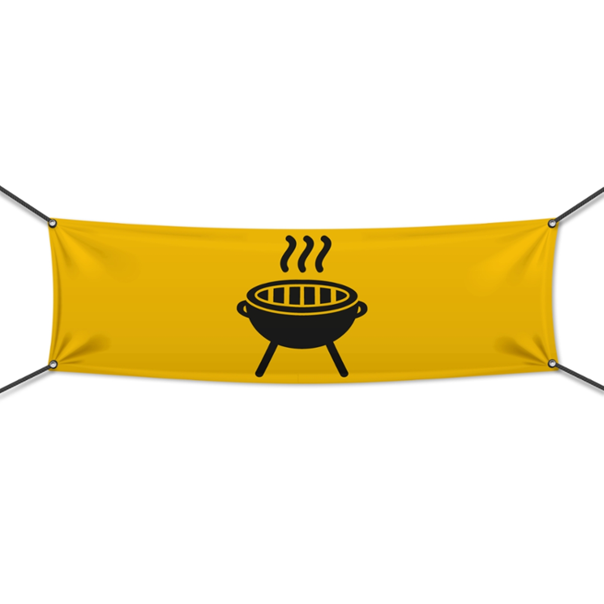 BBQ & Grillplatz Werbebanner, Banner in 6 Größen (1444)