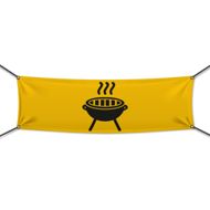 300 x 100 cm | BBQ & Grillplatz Werbebanner