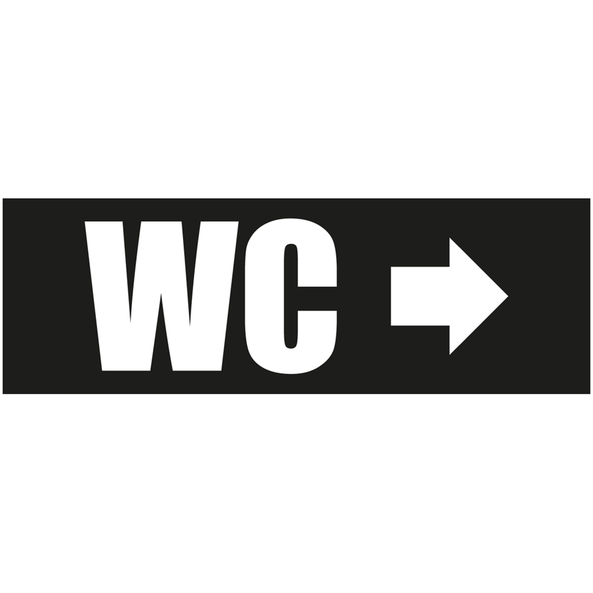WC Werbebanner in 6 Größen (1438)