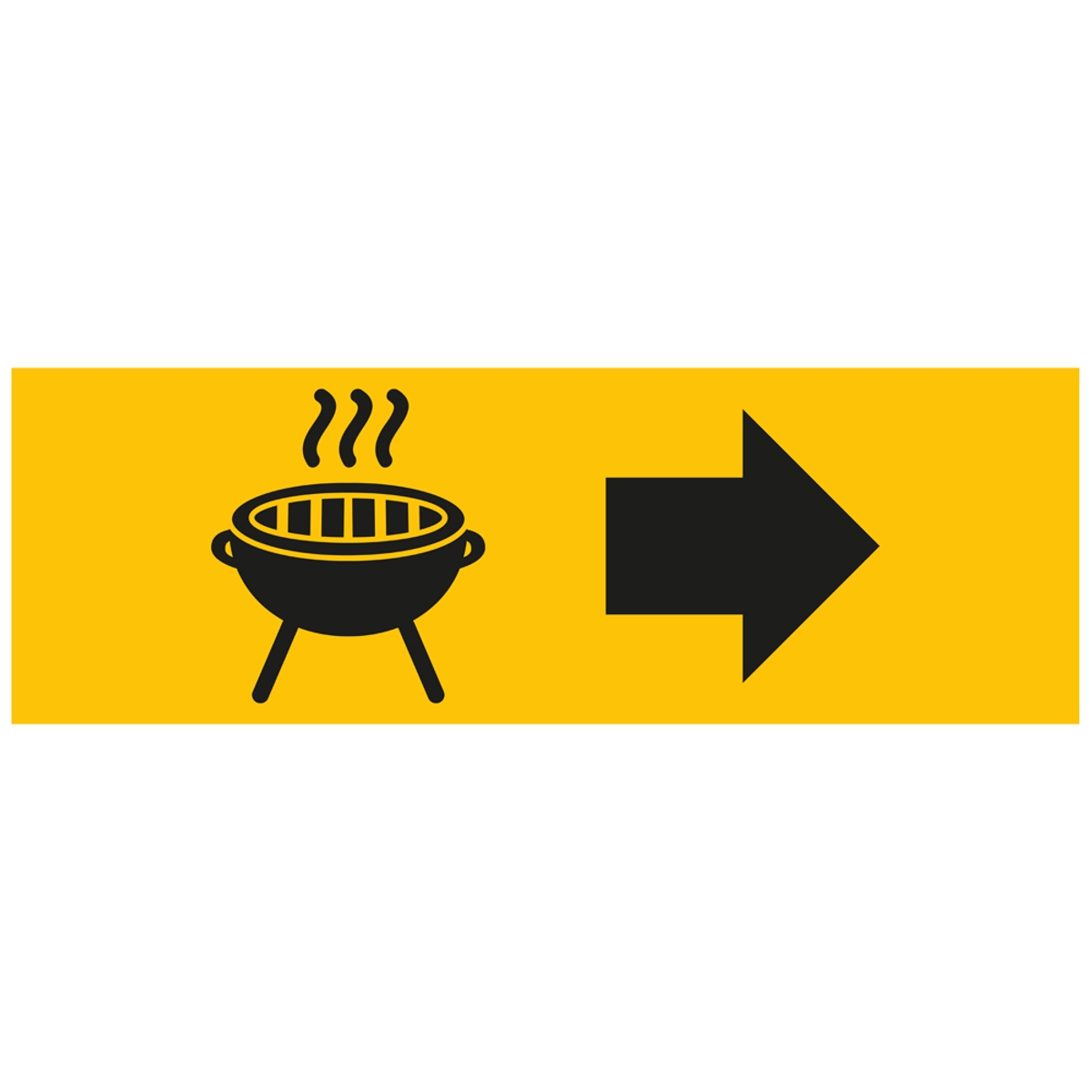BBQ & Grillplatz Werbebanner, Banner in 6 Größen (1444)