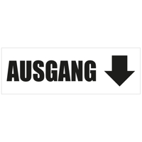 Ausgang Werbebanner, Banner in 6 Größen (1441)