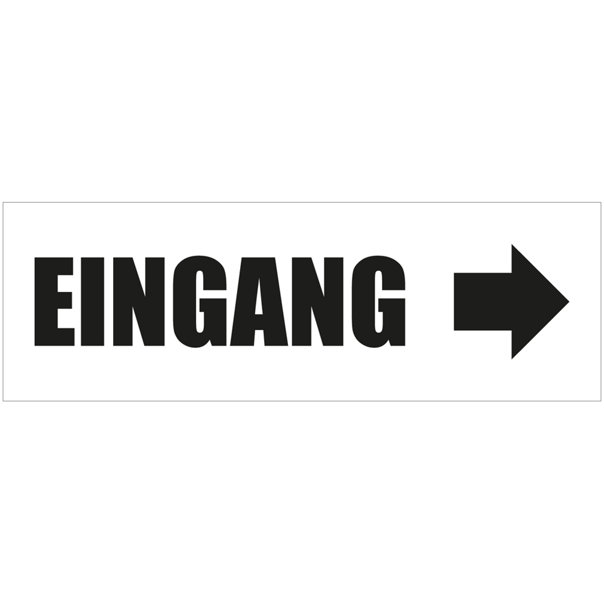 Eingang Werbebanner, Banner in 6 Größen (1440)