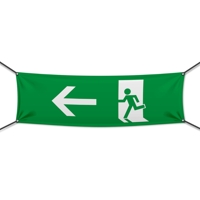 Notausgang Icon Werbebanner, Banner in 6 Größen (1449)