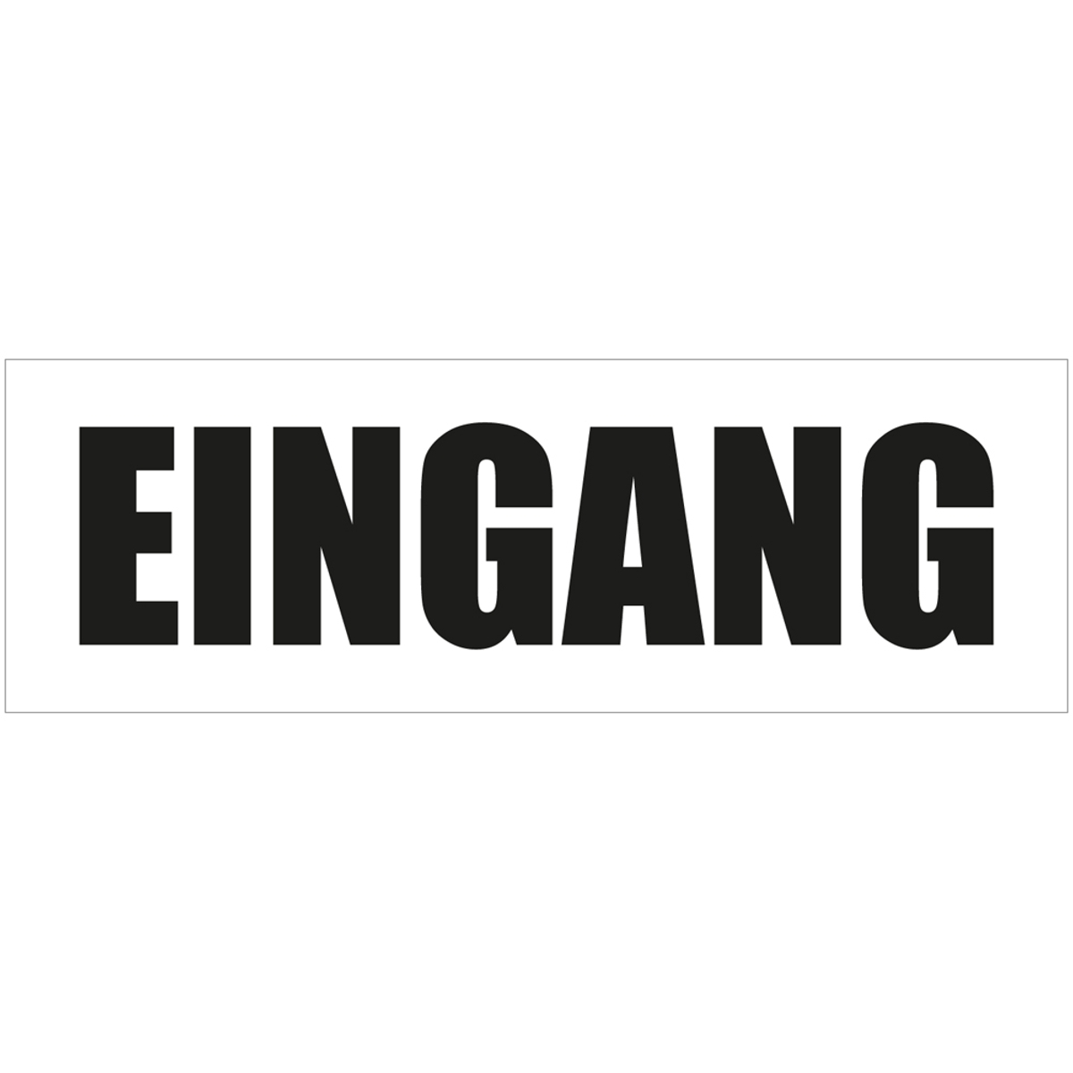 Eingang Werbebanner, Banner in 6 Größen (1440)