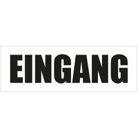 Eingang Werbebanner, Banner in 6 Größen (1440)
