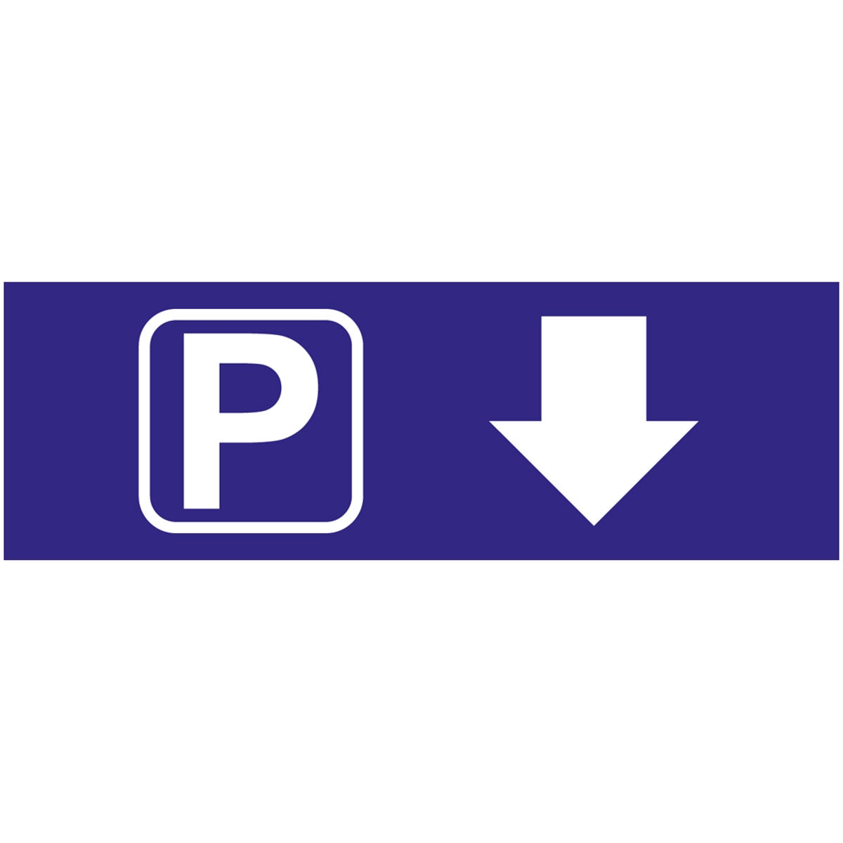 Parkplatz Werbebanner, Banner in 6 Größen (1499)