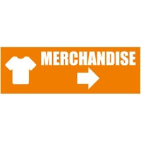 Merchandise Werbebanner, Banner in 6 Größen (1643)
