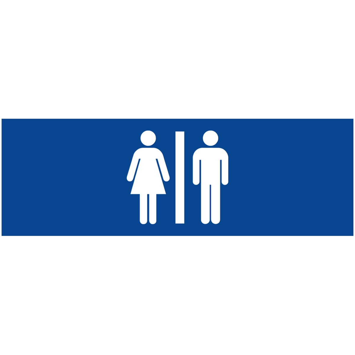 WC Icon Werbebanner in 6 Größen (1616)