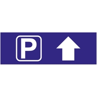Parkplatz Werbebanner, Banner in 6 Größen (1499)