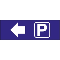 300 x 100 cm | Parkplatz Werbebanner