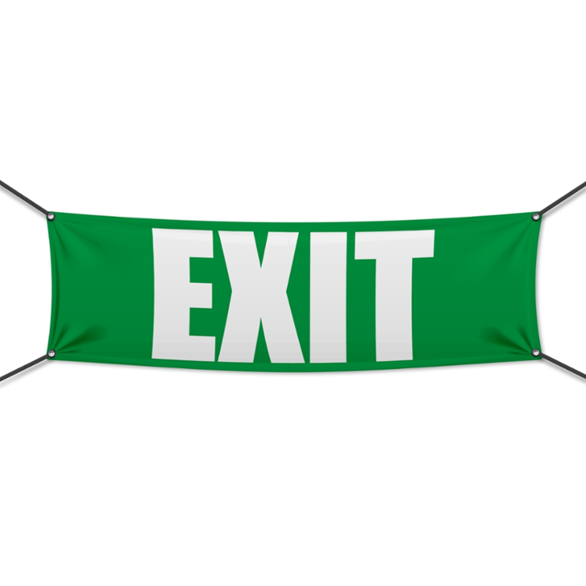 Exit Werbebanner, Banner in 6 Größen (1448)