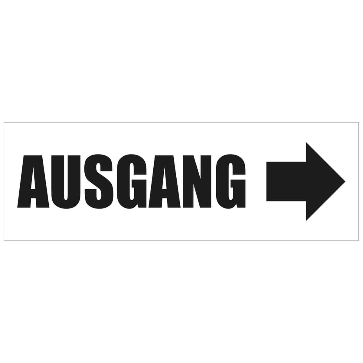 Ausgang Werbebanner, Banner in 6 Größen (1441)
