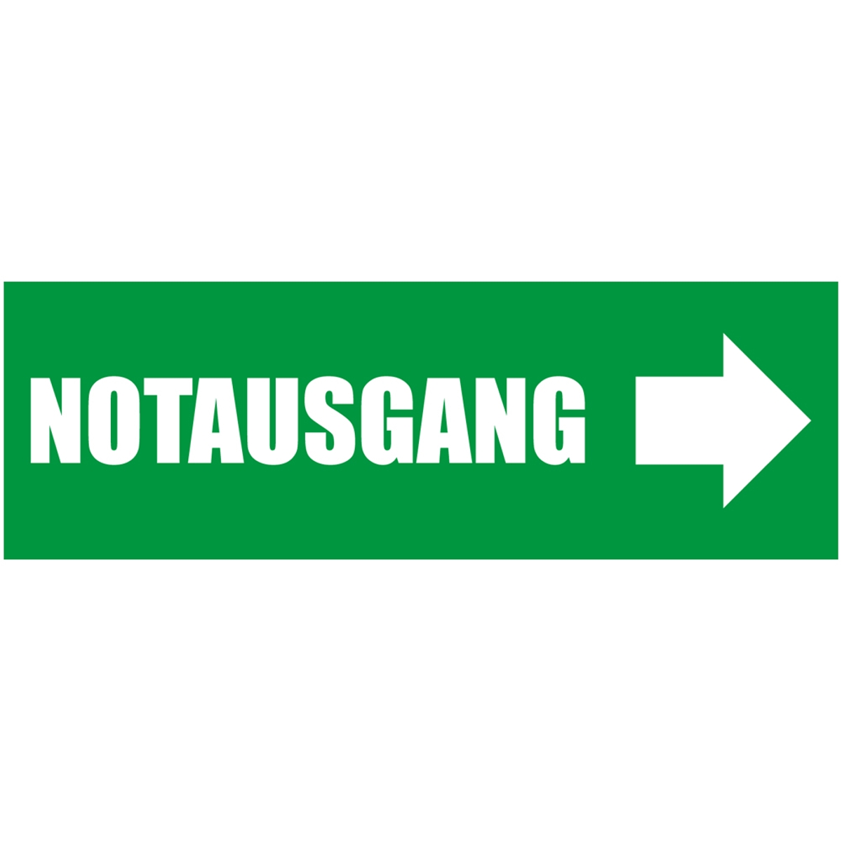 Notausgang Werbebanner, Banner in 6 Größen (1435)