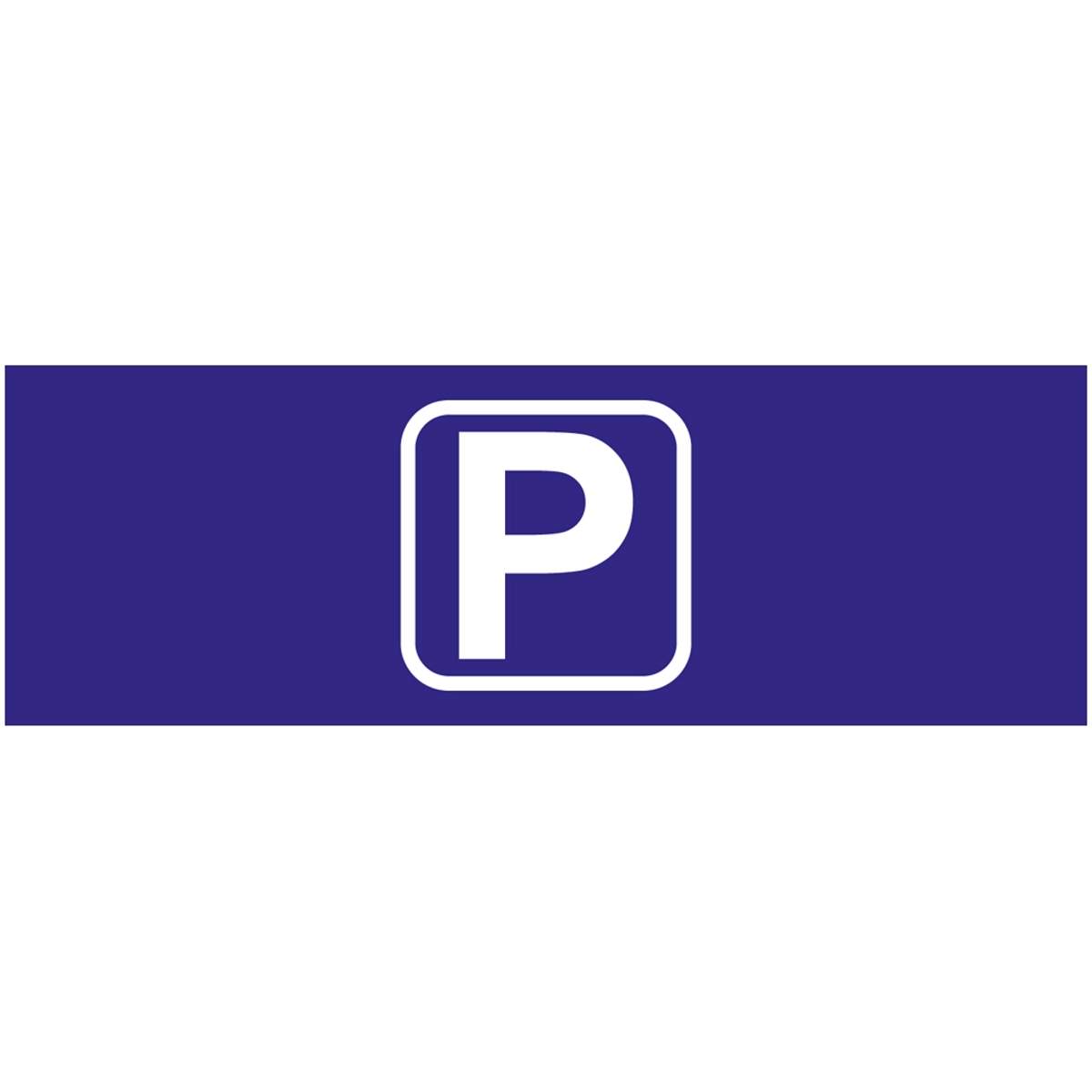 Parkplatz Werbebanner, Banner in 6 Größen (1499)