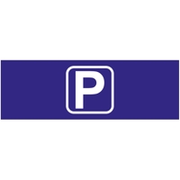 Parkplatz Werbebanner, Banner in 6 Größen (1499)