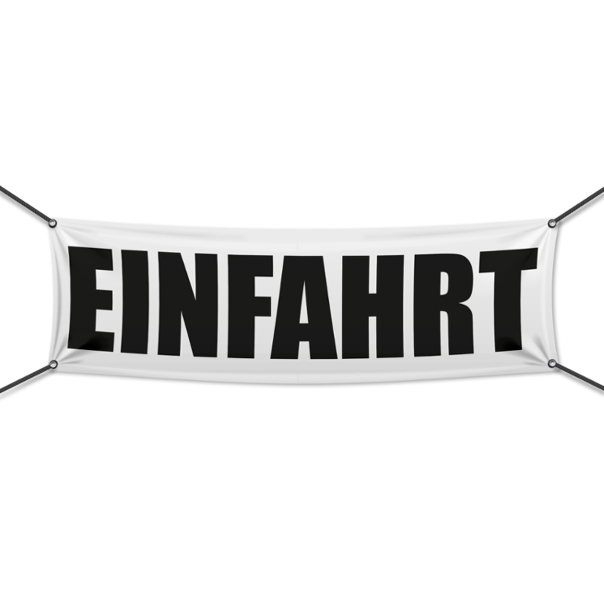 Einfahrt Werbebanner, Banner in 6 Größen (1436)