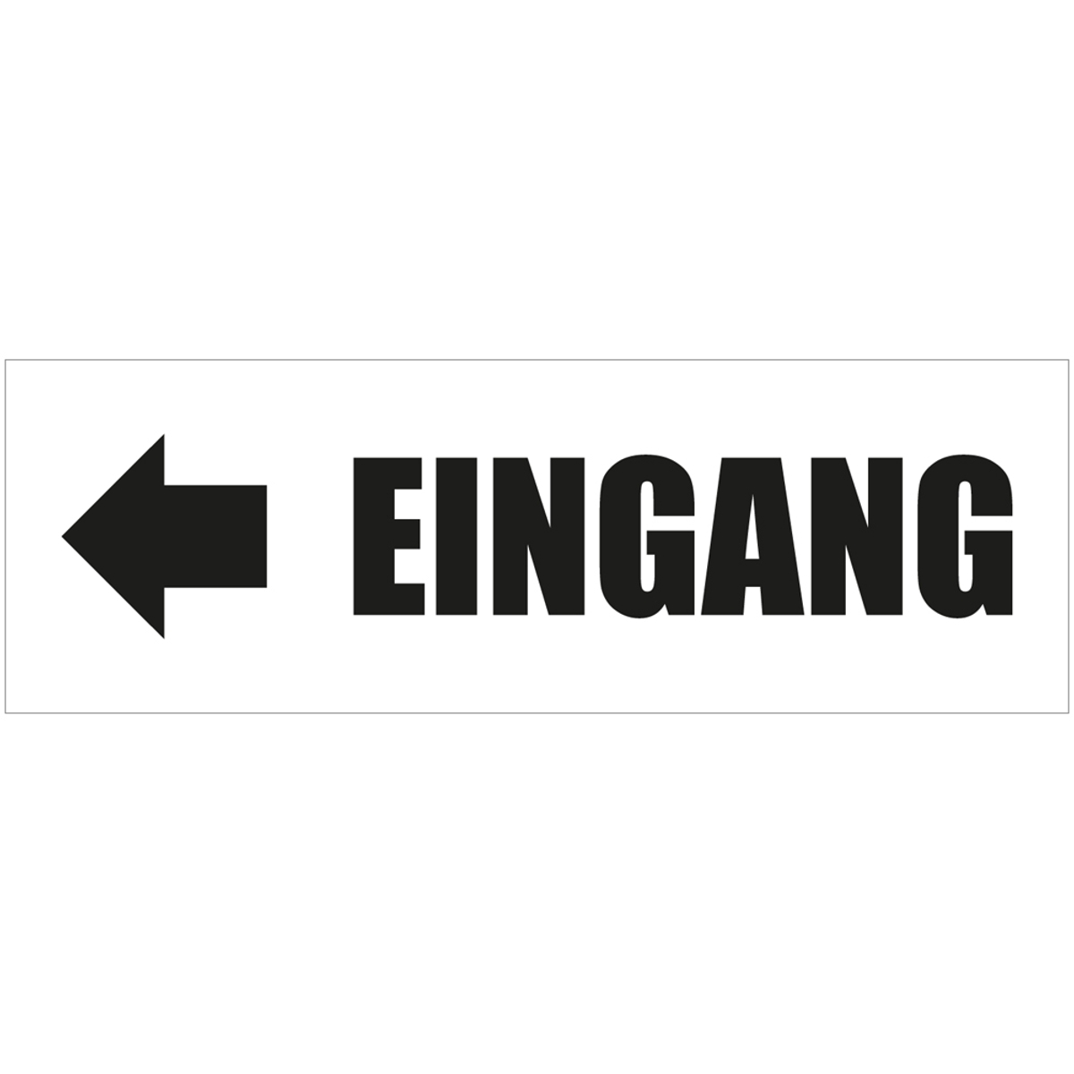 Eingang Werbebanner, Banner in 6 Größen (1440)