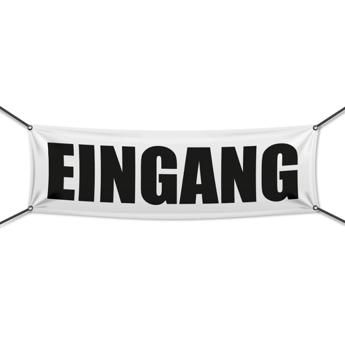 Eingang Werbebanner, Banner in 6 Größen (1440)