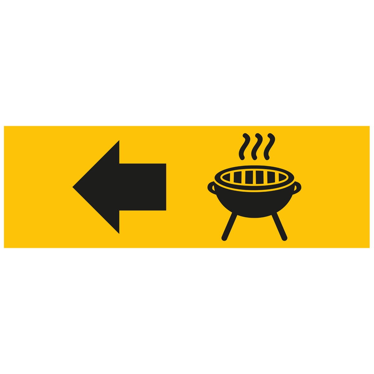 BBQ & Grillplatz Werbebanner, Banner in 6 Größen (1444)