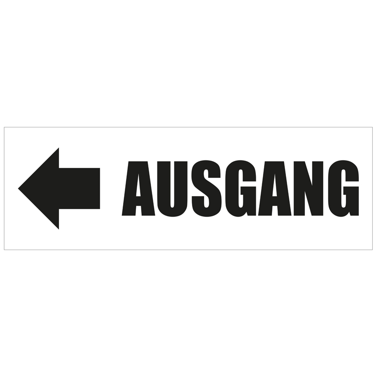 Ausgang Werbebanner, Banner in 6 Größen (1441)