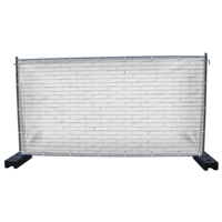 340 x 173 cm | Steinwand Bauzaunbanner (1630)