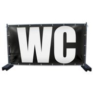 340 x 173 cm | WC Bauzaunbanner (1438)