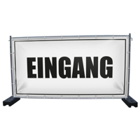 340 x 173 cm | Eingang Bauzaunbanner (1440)