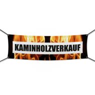 Kaminholz Verkauf Werbebanner | Wunschgröße (2330)