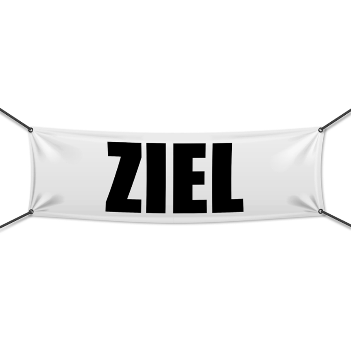 300 x 100 cm | Ziel Werbebanner, M3