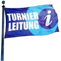 Turnierleitung Hissflagge, Fahne im Wunschformat (1830)