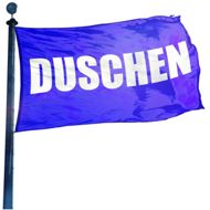 Duschen Hissflagge, Fahne im Wunschformat (1814)