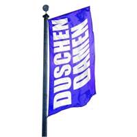 Duschen Damen Hissflagge, Fahne im Wunschformat (1445)