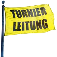 Turnierleitung Hissflagge, Fahne im Wunschformat (1829)