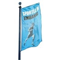 Sportler Eingang Hissflagge, Fahne im Wunschformat (1826)