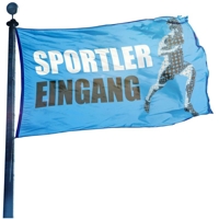 Sportler Eingang Hissflagge, Fahne im Wunschformat (1826)