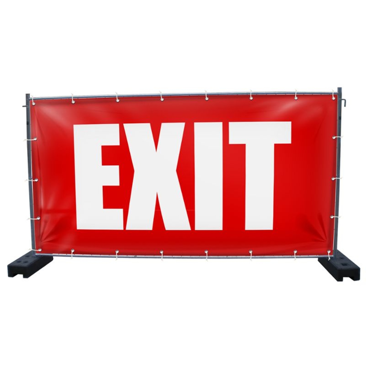 340 x 173 cm | Exit Bauzaunbanner (1878)