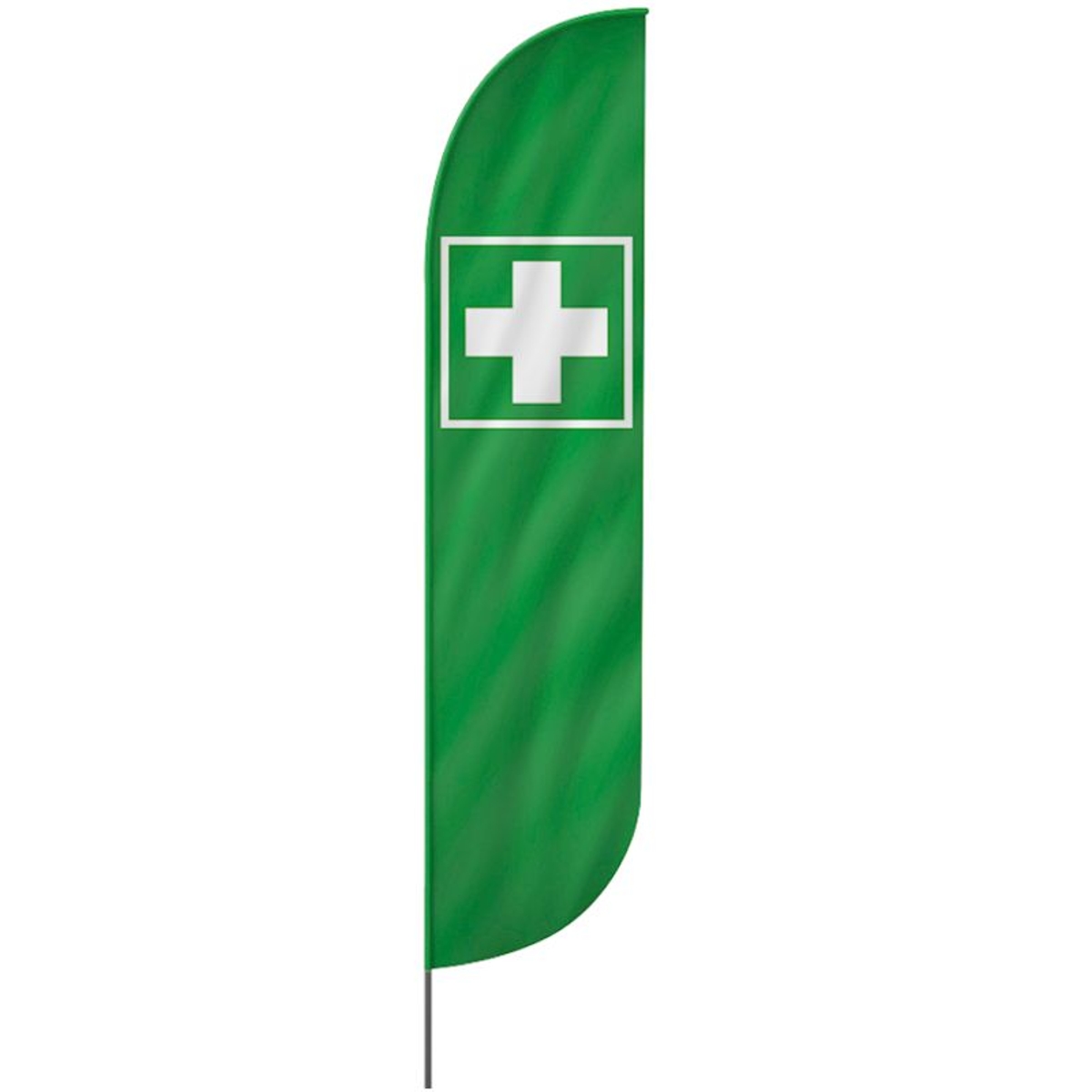 Convex | Erste Hilfe Beachflag, grün