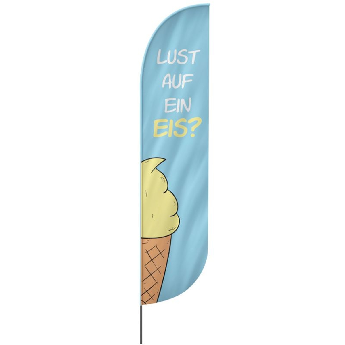 Convex | Lust auf Eis Beachflag (1920)