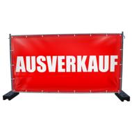 340 x 173 cm | Ausverkauf Bauzaunbanner (1937)