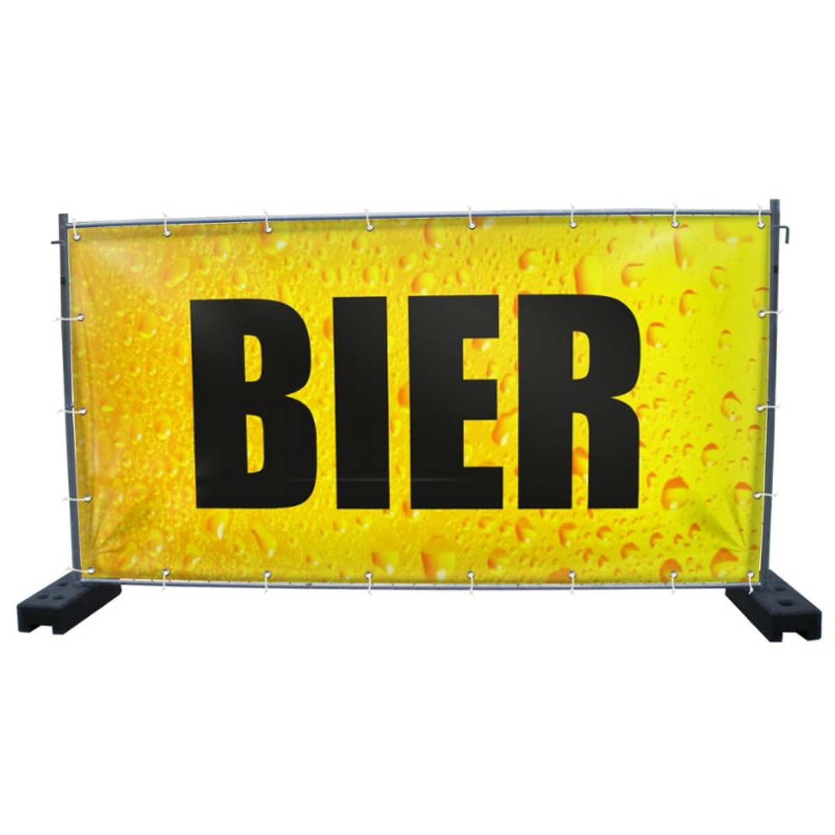 340 x 173 cm | Bier Bauzaunbanner (2065)