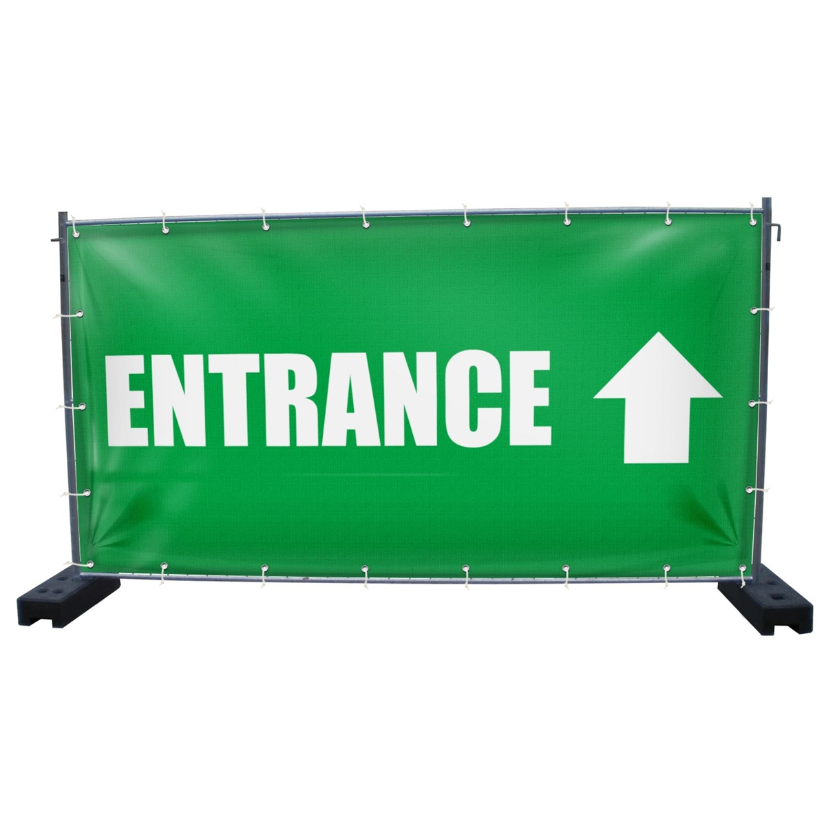 340 x 173 cm | Entrance Bauzaunbanner (1877)