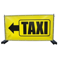 340 x 173 cm | Taxi Bauzaunbanner (1873)