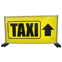 340 x 173 cm | Taxi Bauzaunbanner (1873)